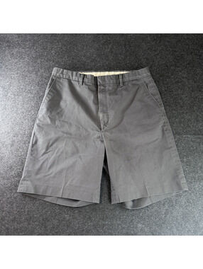 Vintage Riverside Gray Cotton Chino Shorts CocaCola Branded Pocket Size 34 Waist